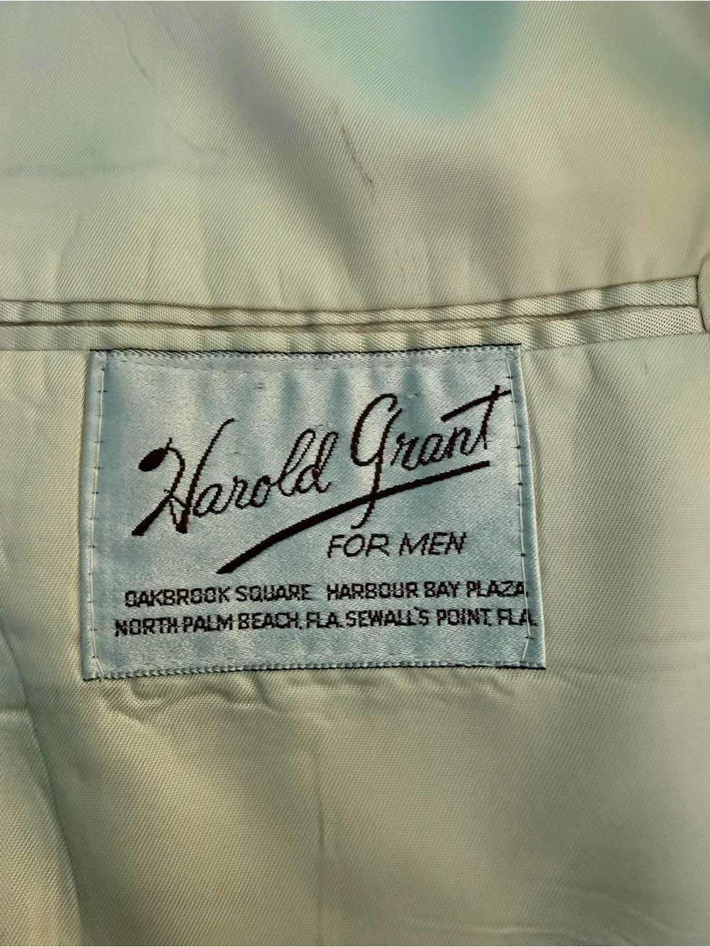 Rare Vintage Harold Grant Men’s Tailored Sport Coat 42R